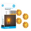 GE SleepLite Jewel LED Night Light, Plug-in, Always On, Amber,