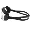 WHALE Professional Adults Electroplating Anti fog Swimming Glasses (Silver Black)
