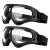 2 Pack Children's Safety Glasses with Wind Resistance and UV400 Protection Perfect for Foam Blasters Gun