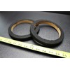 2 MDF Speaker Ring Spacer 6 INCH Carpet Wood 3/4