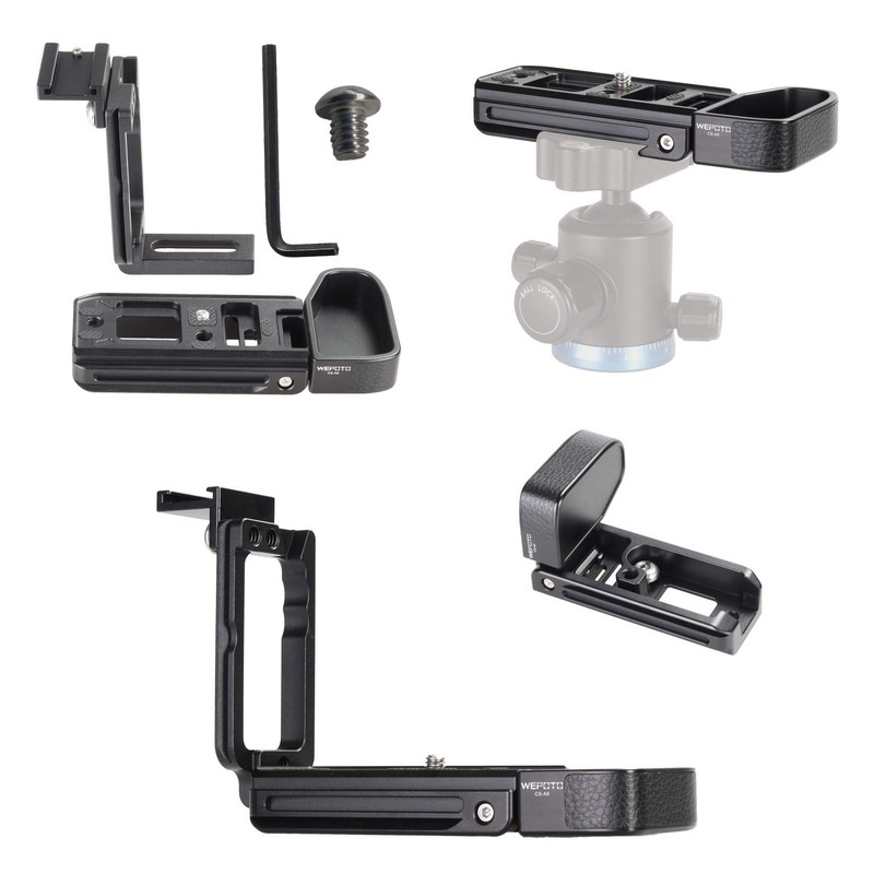 WEPOTO Hand Grip L Bracket Metal for Sony A9 A7III
