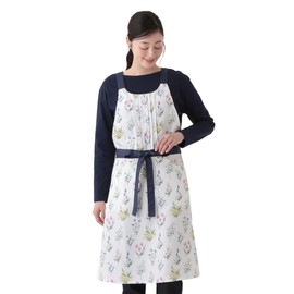 Afternoon Tea Living Apron, JJ03 Flower Apron, navy
