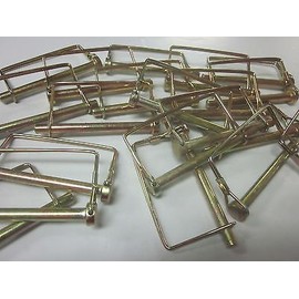 ~ 20 ~ SQUARE 5/16" X 4" CANOPY PTO PINS CAMPER AWNING TRAILER HITCH HOOK PIN