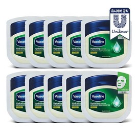 Vaseline Mask Pack (10 Sheets) (Moisturizing/Hydration/Nutrition) / 바세린 마스크팩 10매입 (보습수분영양)