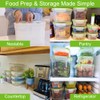 Lasting Freshness Vacuum Seal Food Storage Containers with Hand Pump