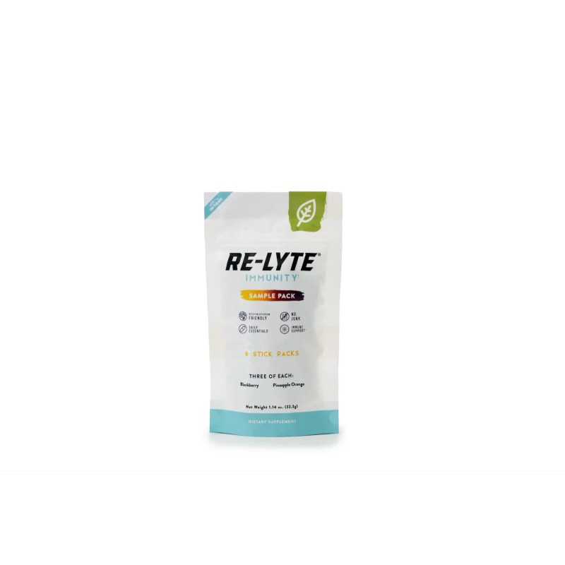 Redmond 2 Pack Re-Lyte Immunity Electrolyte Multivitamin Mix | 6x2