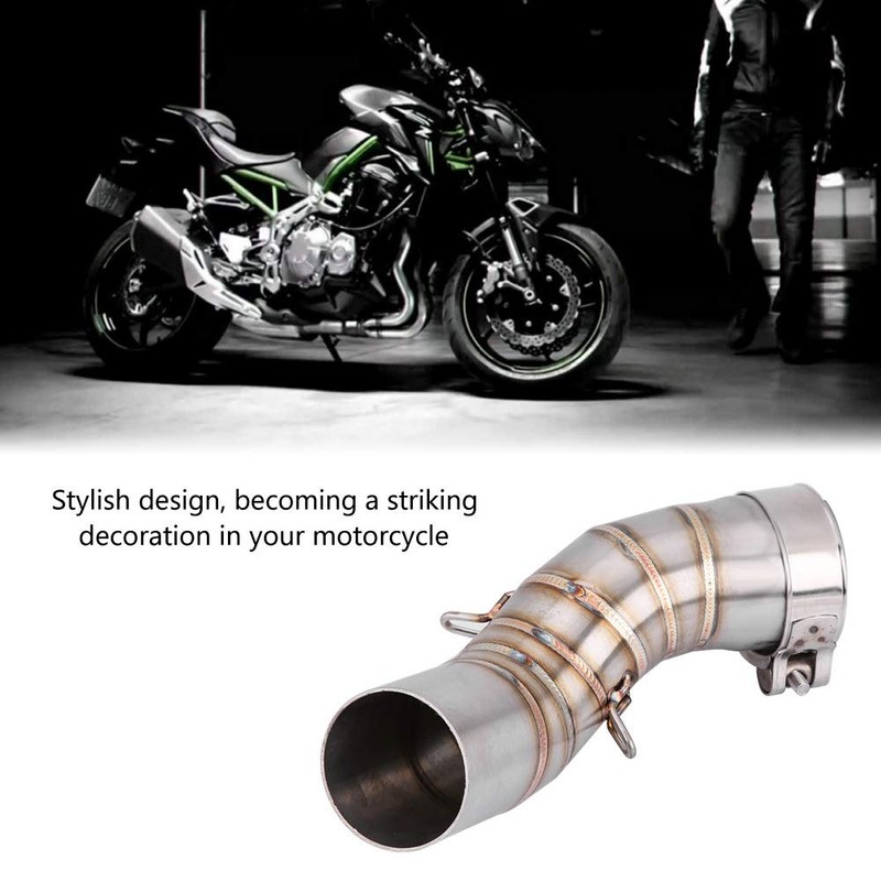 Nikou Exhaust Centre Pipe - Motorcycle Full Exhaust System Centre