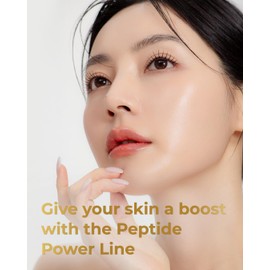 BOM COSMETICS A Set of Peptide Power Skincare With 5 Kinds of Items (Toner, Ampoule, Cream, Eye Cream, Sleeping Mask), 24K Gold & Pentapeptide for Skin Collagen Boost, Korean Skincare