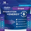 HydroMATE Electrolytes Powder Drink Mix Packets Hydration Accelerator Low Sugar