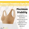 ShopMCR 1 or 3 Pack Stretch Comfort Bra – Seamless,