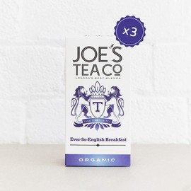 Joe's Tea Co. Ever-So-English Breakfast (3x15ct) - Organic Black Tea