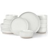 LIANYU 18-Piece Dinnerware Sets for 6, Stoneware Dinner Plates and