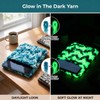 8 Pack Chunky Yarn for Hand Knitting Include 1 Glow
