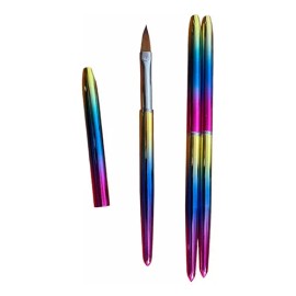 Pincel Kolinsky Profesional 8 Camaleon Uñas Acrílico 1pz
