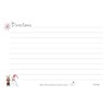 Frosty Holiday Recipe Card Pack of 40 Snowman Recipe Card