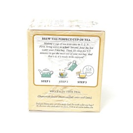 Tadin Chamomile Anise Herbal Tea 6 Boxes Of 10 Bags Per Box (60 Bags)