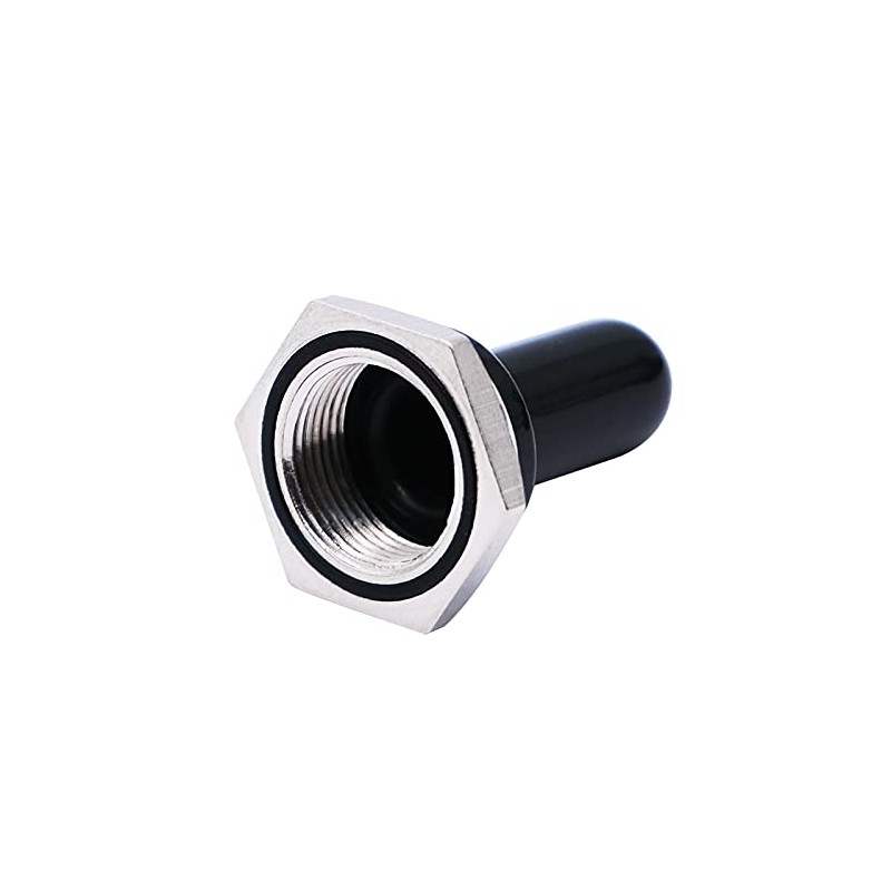 mxuteuk 5pcs 12mm Toggle Switch Cover Rubber Knob Hat Waterproof