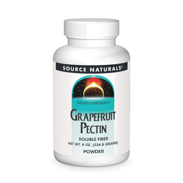 Source Naturals Grapefruit Pectin, Soluble Fiber - Dietary Supplement - 8 oz POWDER