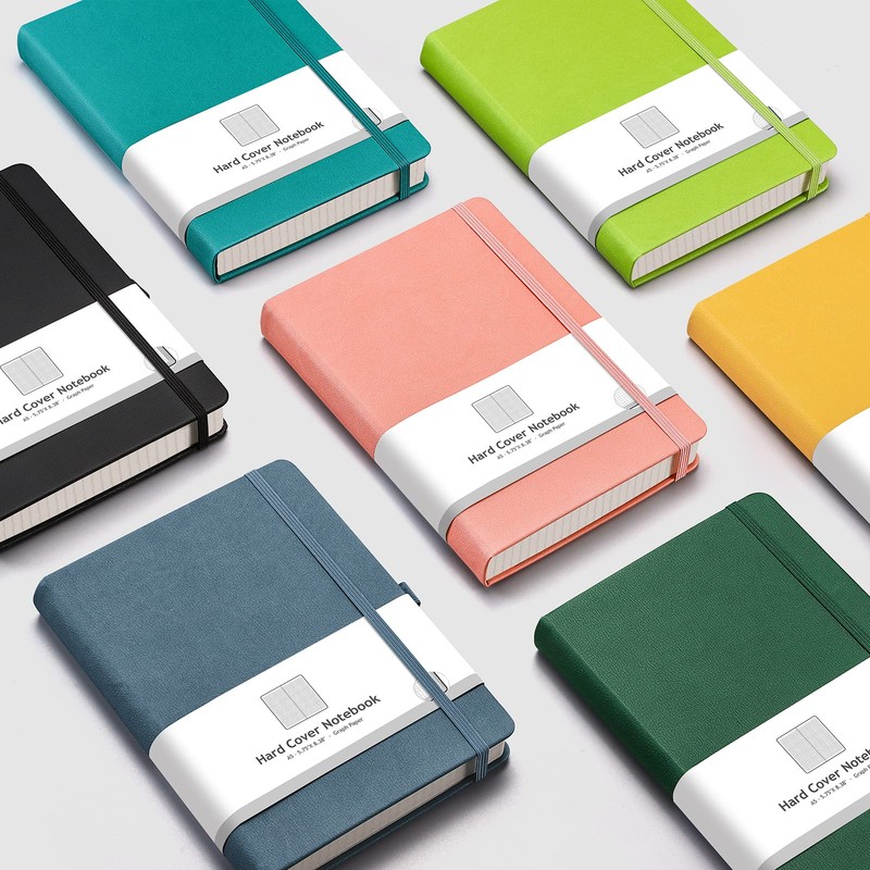AHGXG Graph Paper Notebook - 320 Pages Grid Notebook Thick