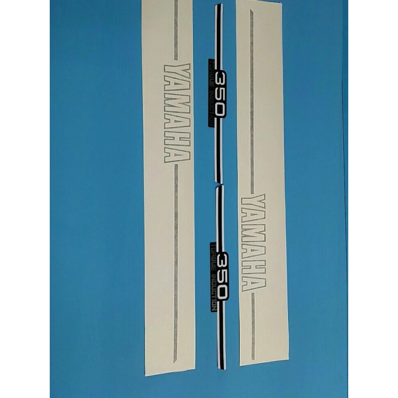 YAMAHA RD350 1974 FUEL TANK AND SIDE COVER DECAL GRAPHIC