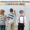 Old Man Costume Set for Kids, 6pcs Old Man Costume