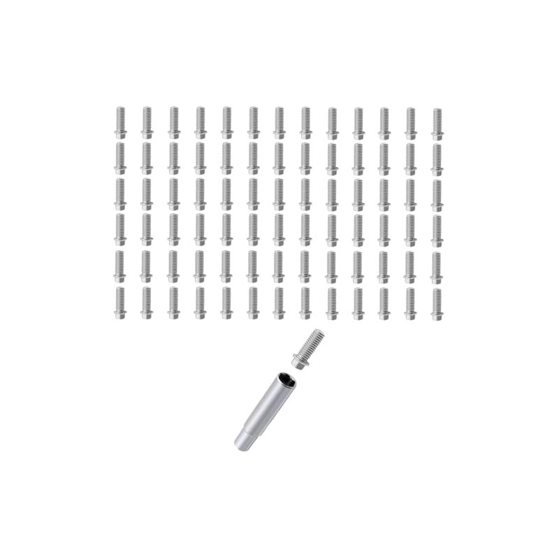 ZRRC 100PCS M3*8mm Steel Beadlock Screw Kit for 1.9" &