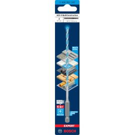 Bosch 1x EXPERT HEX-9 MultiConstruction Drill Bit (for Concrete, Soft tiles, Ø 4,00 mm, Professional Accessory Impact Drill/Driver, Rotary Drill/Drivers)