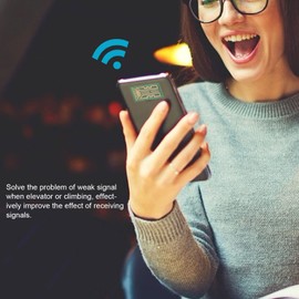 5 Pieces Cell Phone Signal Amplifier Stickers, Signal Booster Stickers, Telephone Signal Booster for Elevators