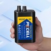 PKCELL 6 Volt Lantern Battery, 6V 4R25 Flashlight Battery with
