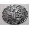 Hesston 1998 Barrel Racer National Finals Rodeo Belt Buckle, Adult