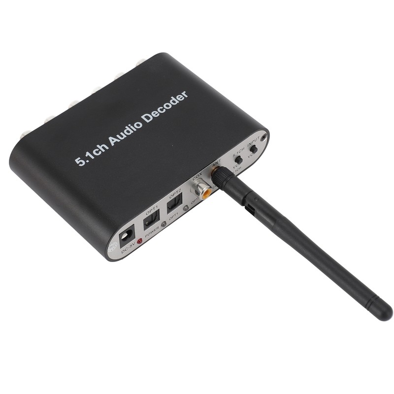 5.1 Channel Digital Sound Decoder Professional Bluetooth 5.0 Optical SPDIF