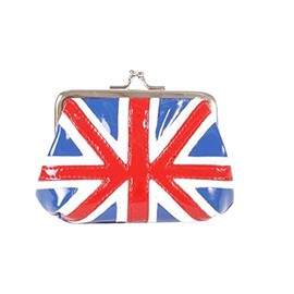 Union Jack Flag Coin Purse Souvenir Gift 12 x 9 cm