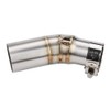 Motorcycle Exhaust Centre Pipe, Stainless Steel Motorcycle Exhaust Pipe, Middle