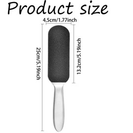 1 Piece Callus Remover with 20 Foot Files to Replace Sandpaper (Coarse/Fine), Foot Files and Callus Tissue for Hard Skin, Foot Care, Pedicure, Salons and Dead Skin Removal