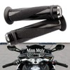Motorcycle Handlebar Grips, Universal 7/8 Inch Motorcycle Non-Slip Rubber Grips