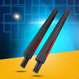 Bewinner Tarjeta de Red Inalámbrica 2PCS M.2 / NGFF Conecte Cable + 2 * 8DBi Antena de Red, LAN Inalámbrica y Adaptador de Enrutador WiFi, Compatible con 9260NGW / 7265AC / 9650AC