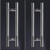 Tiberham Barn Style Sliding Door Handle Heavy Duty Stainless Steel