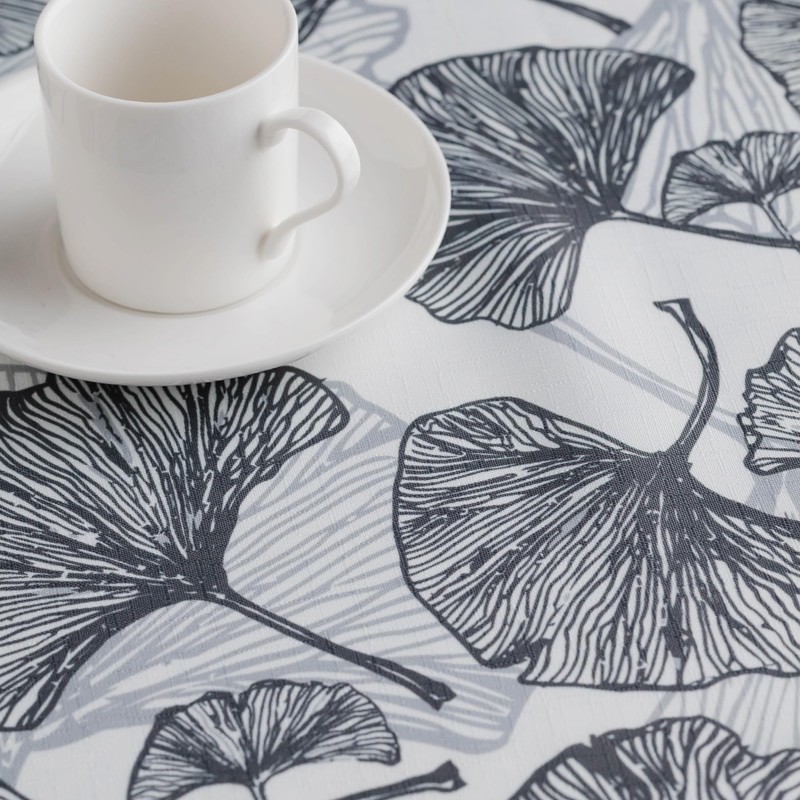 ESSEX - Stems Tablecloth 145 x 220 cm, 100% Polyester,