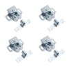 10 Pack Cabinet Door Latch, Cupboard Closet Doors Catch Closer