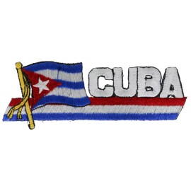 Cuba Flag 4.25 inch Patch PPM0804 F3D7Ek