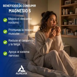 Aurevix Citrato De Magnesio 90 Capsulas 750 Mg                                                                                                        