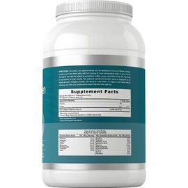 Horbäach Marine Collagen Peptides Powder 2.2 lb | for Skin, Hair, and Nails | Type I Hydrolyzed Fish Collagen | Unflavored | Keto, Paleo, Non-GMO, Gluten Free Supplement