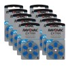 Rayovac Extra Advanced Hearing Aid Batteries 60 Pack Size 675 Blue Tab