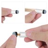 Vefungyan 20 Set Billiard Cues Tips Replacement: 20pcs 13mm White