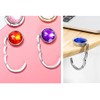 Hitopin Pack of 8 Portable Hooks for Handbag, Handbag Holder,