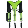 MELOTOUGH Reflective Safety Tool Belt Suspenders Construction Bag Suspenders Padded