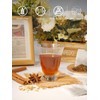 TeeLux Decaf Chai Black Tea, Decaffeinated Black Tea with Cinnamon,