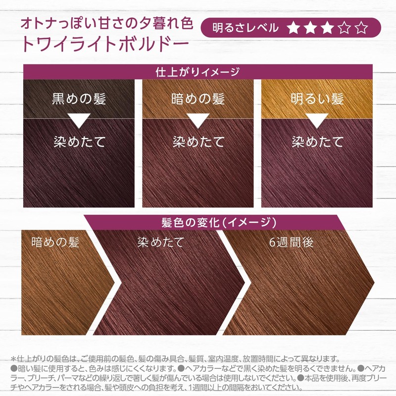 SYOSS Illucent TR03 Milky Hair Color, Twilight Bordeaux (For Black