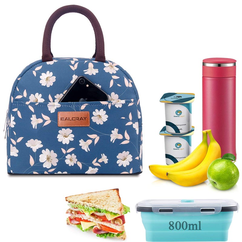 BALORAY Lunch Bag for Women Men Insulated Lunch Box for