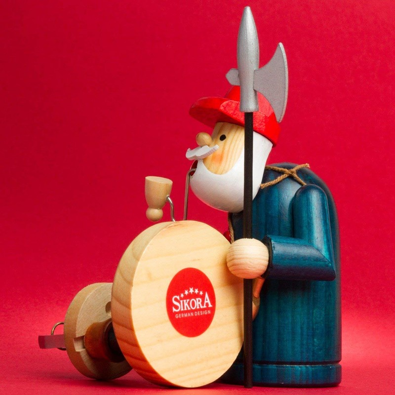 Sikora RM-A Räuchermännchen aus Holz 3 Größen Verschiedene Motive, Farbe/Modell:A02